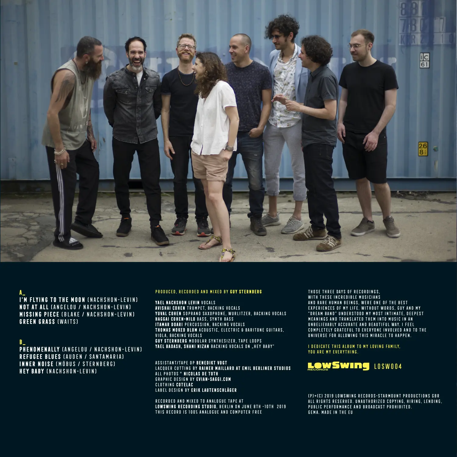 Yael Nachshon Levin-Shining Long After They're Gone LP - Image 2